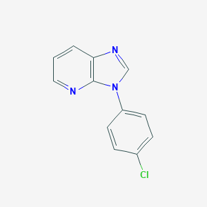 3-(4-Chlorophenyl)-3H-imidazo(4,5-b)pyridine