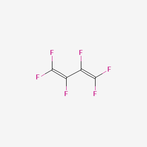 B1630412 Hexafluoro-1,3-butadiene CAS No. 685-63-2