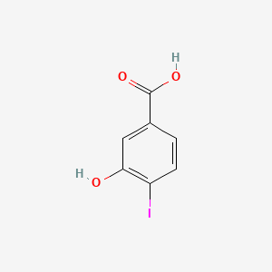 molecular formula C7H5IO3 B1630420 3-羟基-4-碘苯甲酸 CAS No. 58123-77-6