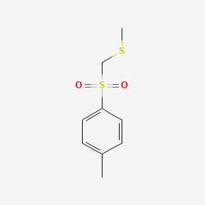 molecular formula C9H12O2S2 B1630425 甲硫基甲基对甲苯砜 CAS No. 59662-65-6