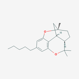 molecular formula C21H30O2 B163044 Cannabicitran CAS No. 31508-71-1