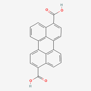 molecular formula C22H12O4 B1630443 3,9-苝二甲酸 CAS No. 6364-19-8
