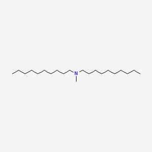 molecular formula C21H45N B1630444 二癸基甲胺 CAS No. 7396-58-9