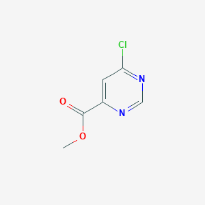 molecular formula C6H5ClN2O2 B1630455 6-氯嘧啶-4-甲酸甲酯 CAS No. 6627-22-1