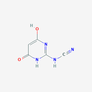 B1630456 2-Cyanoamino-4,6-dihydroxypyrimidine CAS No. 6627-61-8