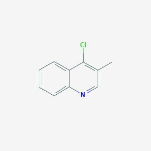 molecular formula C10H8ClN B1630497 4-氯-3-甲基喹啉 CAS No. 63136-60-7