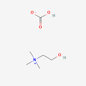 molecular formula C6H15NO4 B1630540 Choline bicarbonate CAS No. 78-73-9
