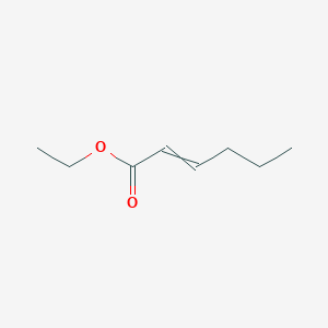 molecular formula C8H14O2 B1630545 Hex-2-enoic acid ethyl ester 