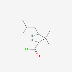 molecular formula C10H15ClO B1630551 Chrysanthemoyl chloride CAS No. 4489-14-9