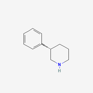 molecular formula C11H15N B1630574 (S)-3-苯基哌啶 CAS No. 59349-71-2