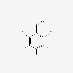 molecular formula C8H3F5 B1630577 2,3,4,5,6-五氟苯乙烯 CAS No. 653-34-9
