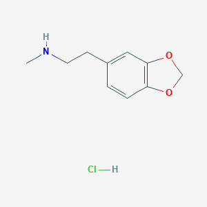 molecular formula C10H14ClNO2 B163058 高玛宁盐酸盐 CAS No. 533-10-8