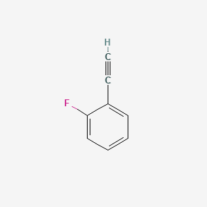 molecular formula C8H5F B1630581 1-乙炔基-2-氟苯 CAS No. 766-49-4