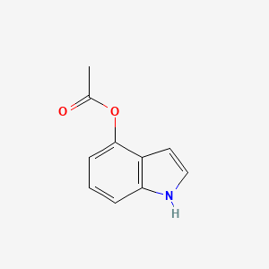 molecular formula C10H9NO2 B1630585 4-乙酰氧基吲哚 CAS No. 5585-96-6