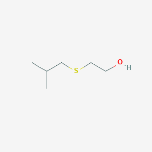 molecular formula C6H14OS B1630588 2-(异丁基硫代)乙醇 CAS No. 42779-10-2