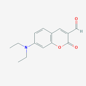 molecular formula C14H15NO3 B1630604 7-(Diethylamino)-2-oxo-2h-chromene-3-carbaldehyde CAS No. 54711-39-6