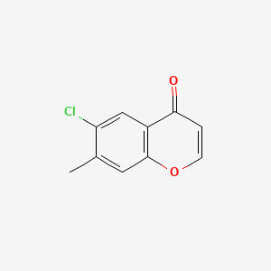 molecular formula C10H7ClO2 B1630608 6-氯-7-甲基色酮 CAS No. 67029-84-9