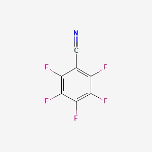 molecular formula C7F5N B1630612 五氟苯甲腈 CAS No. 773-82-0