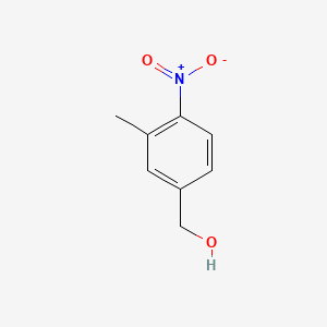 molecular formula C8H9NO3 B1630626 3-甲基-4-硝基苯甲醇 CAS No. 80866-75-7