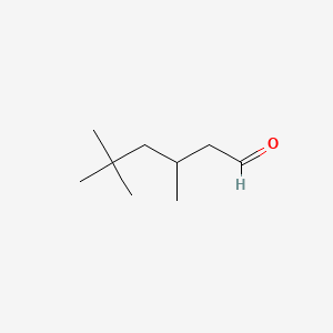 molecular formula C9H18O B1630633 3,5,5-三甲基己醛 CAS No. 5435-64-3