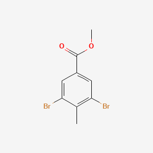 molecular formula C9H8Br2O2 B1630638 3,5-二溴-4-甲基苯甲酸甲酯 CAS No. 74896-66-5
