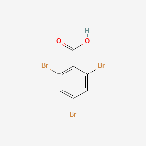 molecular formula C7H3Br3O2 B1630640 2,4,6-三溴苯甲酸 CAS No. 633-12-5
