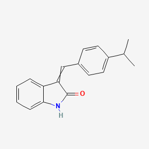 molecular formula C18H17NO B1630671 3-(4-Isopropylbenzylidenyl)indolin-2-one 