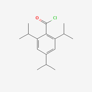 molecular formula C16H23ClO B1630680 2,4,6-Triisopropylbenzoyl chloride CAS No. 57199-00-5