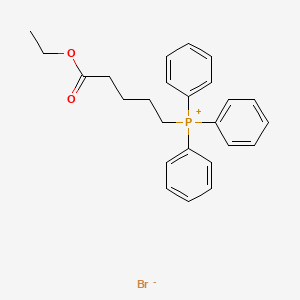 molecular formula C25H28BrO2P B1630706 (4-乙氧羰基丁基)三苯基溴化鏻 CAS No. 54110-96-2