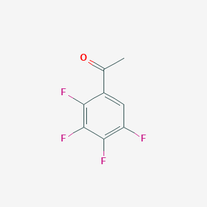 molecular formula C8H4F4O B1630739 2',3',4',5'-四氟苯甲酮 CAS No. 66286-21-3