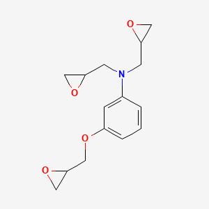 molecular formula C15H19NO4 B1630762 m-(2,3-环氧丙氧基)-N,N-双(2,3-环氧丙基)苯胺 CAS No. 71604-74-5