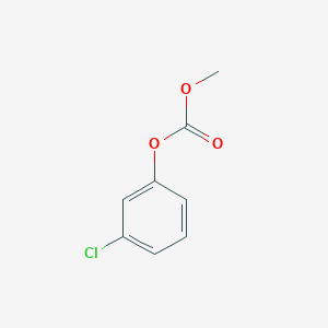 molecular formula C8H7ClO3 B163078 (3-Chlorophenyl) methyl carbonate CAS No. 1847-96-7