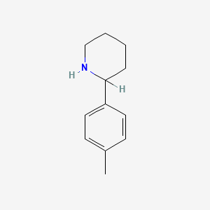 B1630802 2-(4-Methylphenyl)piperidine CAS No. 85237-66-7