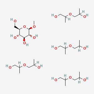 (2R,3S,4S,5R,6R)-2-(hydroxymethyl)-6-methoxyoxane-3,4,5-triol;2-(2-hydroxypropoxy)propan-1-ol