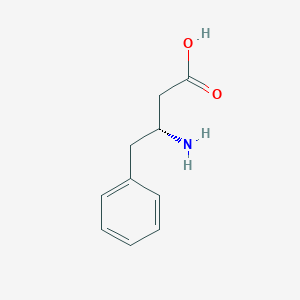 molecular formula C10H13NO2 B163084 (R)-3-amino-4-phenylbutanoic acid CAS No. 131270-08-1
