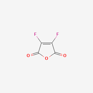 molecular formula C4F2O3 B1630866 二氟马来酸酐 CAS No. 669-78-3