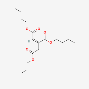 molecular formula C18H30O6 B1630913 丙-1-烯-1,2,3-三羧酸三丁酯 CAS No. 7568-58-3