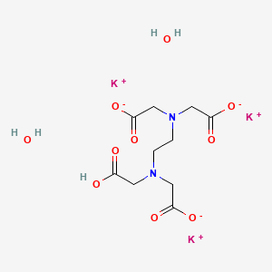 molecular formula C10H17K3N2O10 B1630932 Ethylenediaminetetraacetic acid tripotassium salt dihydrate CAS No. 65501-24-8