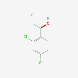 molecular formula C8H7Cl3O B1630943 (S)-2-Chloro-1-(2,4-dichlorophenyl)ethanol CAS No. 126534-31-4