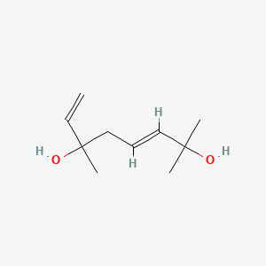 molecular formula C10H18O2 B1630945 2,6-Dimethyl-3,7-octadiene-2,6-diol CAS No. 13741-21-4