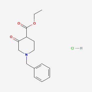Ethyl 1-benzyl-3-oxopiperidine-4-carboxylate hydrochloride