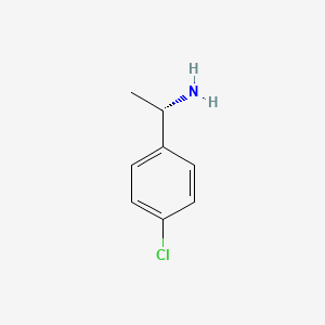 molecular formula C8H10ClN B1630968 (S)-1-(4-氯苯基)乙胺 CAS No. 4187-56-8