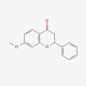 molecular formula C16H14O3 B1630992 7-甲氧基黄烷酮 CAS No. 21785-09-1