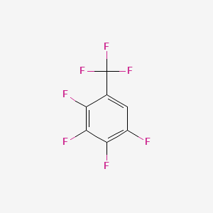 molecular formula C7HF7 B1630994 2,3,4,5-四氟苯三氟甲基 CAS No. 654-53-5