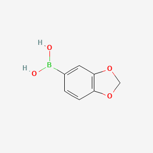 B1630995 3,4-Methylenedioxyphenylboronic acid CAS No. 94839-07-3