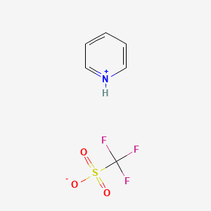 molecular formula C6H6F3NO3S B1631010 三氟甲磺酸吡啶鎓盐 CAS No. 52193-54-1