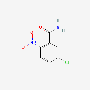 molecular formula C7H5ClN2O3 B1631020 5-Chloro-2-nitrobenzamide CAS No. 40763-96-0