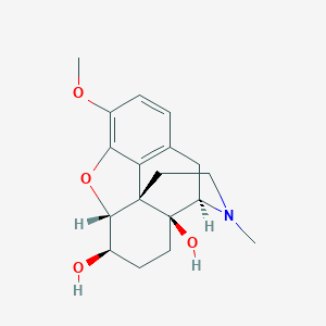 molecular formula C18H23NO4 B163103 Unii-48X8F46AR7 CAS No. 61949-73-3