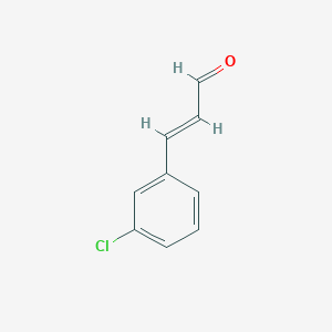 molecular formula C9H7ClO B1631036 3-Chlorocinnamaldehyde CAS No. 56578-37-1