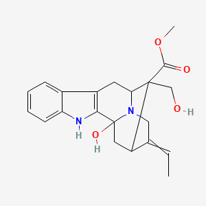 molecular formula C21H24N2O4 B1631062 16-表沃阿卡品 